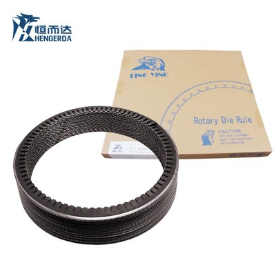 How do you transport rotary steel rules without damage?